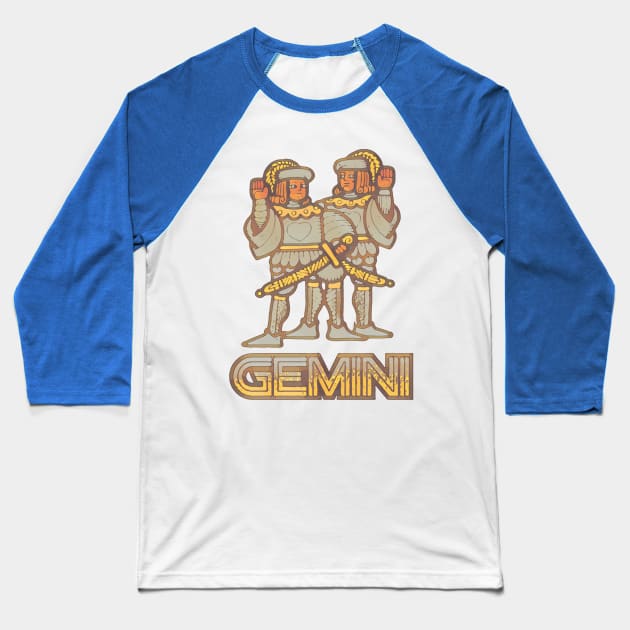 Gemini Baseball T-Shirt by TeeLabs